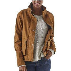 Patagonia Prairie Dusk Jacket Chore Coat in Dark Tan Size Small